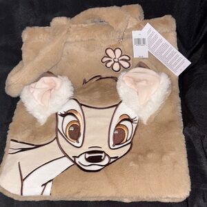 Disney Tan and Cream Bambi Tote Bag